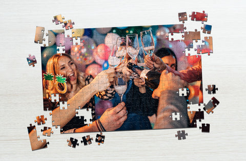 Birthday party masterpiece puzzle