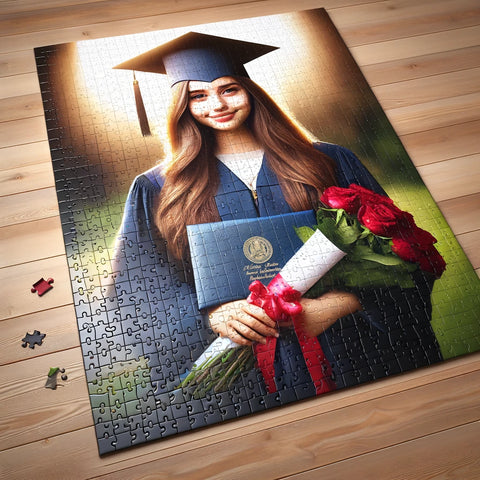 graduation custom jigsaw puzzle | MakeYourPuzzles