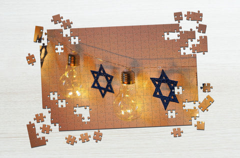 Hanukkah decorations puzzle