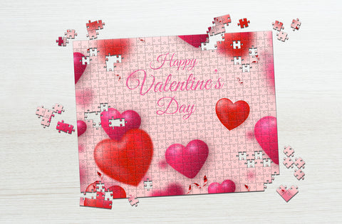romantic Valentine's Day custom puzzle | MakeYourPuzzles