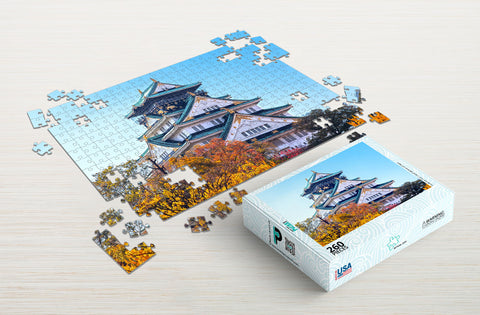 House in Osaka Japan 260-piece puzzle