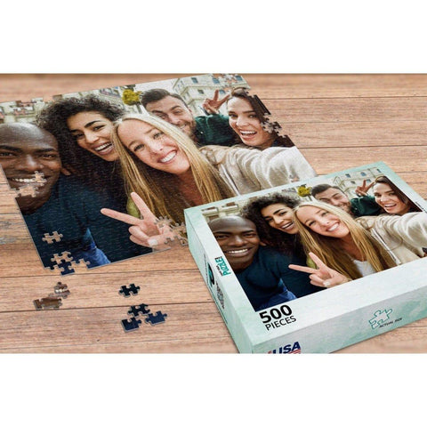 Custom Photo Puzzle with friends - MakeYourPuzzles
