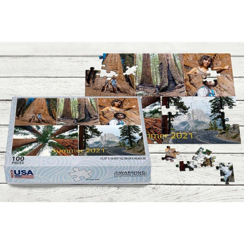 Customizable Puzzle Box - 100 Piece Collage Puzzle - MakeYourPuzzles
