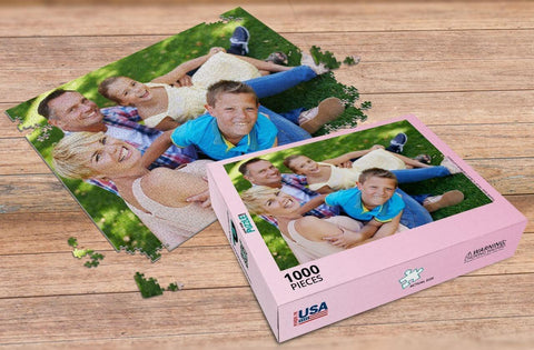 Custom Photo Puzzle Family - MakeYourPuzzles