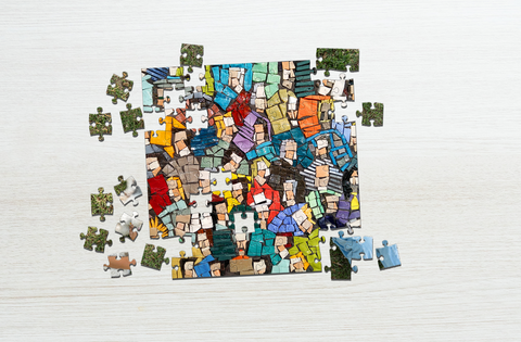 Art mosaic puzzle