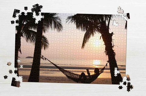 relaxing at the beach pictures to puzzles