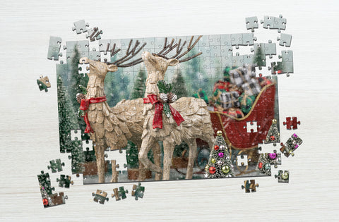 Christmas decorations puzzle