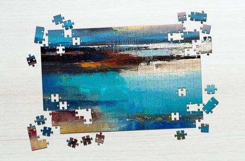 River view art puzzle