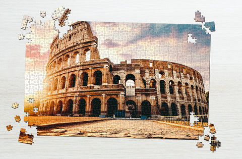 Rome Colosseum hard adult puzzle