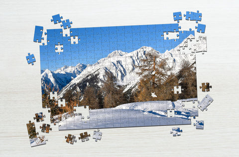 White mountain 260-piece puzzle