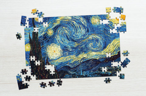 Starry night by Van Gogh puzzle