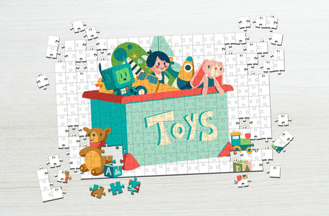 Toys front desk - puzzles for toddlers