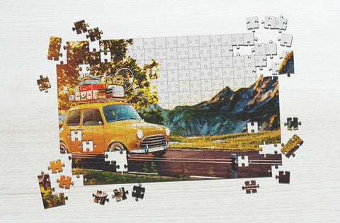 Yellow car puzzle