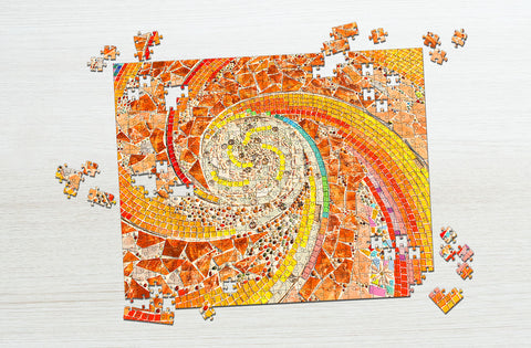 whirl mosaic puzzle