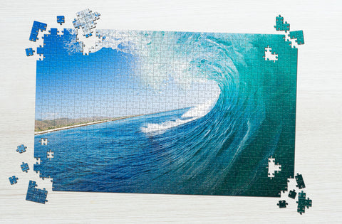 Wave barrel puzzle