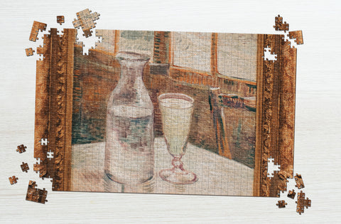 Van Gogh Café Table with Absinthe puzzle