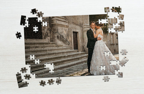 Unforgettable wedding masterpiece puzzle