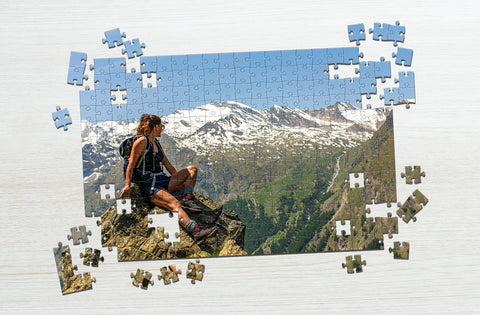 Sitting on the summit puzzle