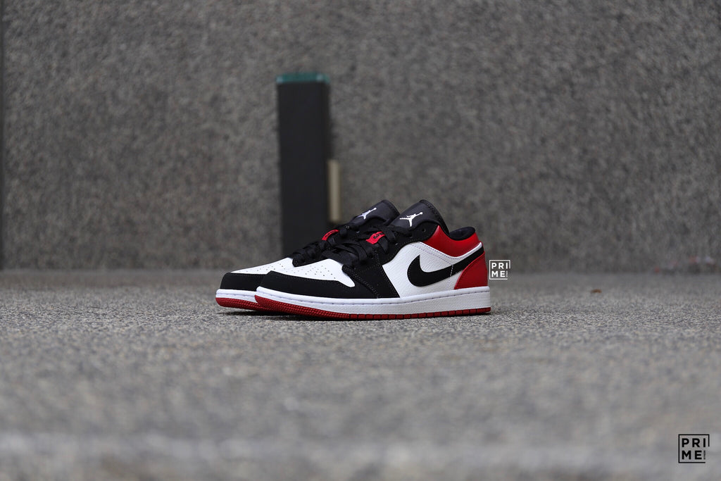 Nike Air Jordan 1 Low Black Toe (553558-116) – Prime