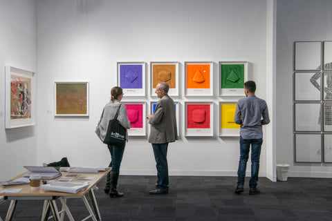 New York Print Fair - IFPDA Print Fair - booth with contemporary prints