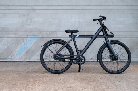 parked bike, parked bicycle, mid drive ebike kit