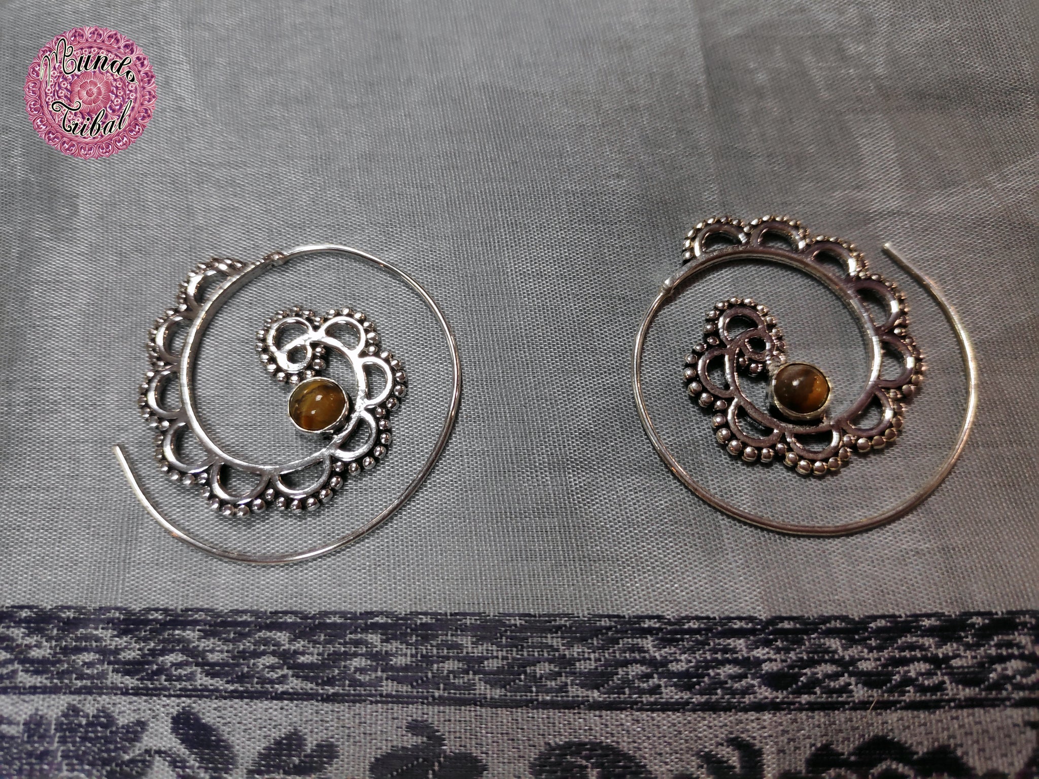 PENDIENTES ESPIRAL ONDAS Y BOLITAS