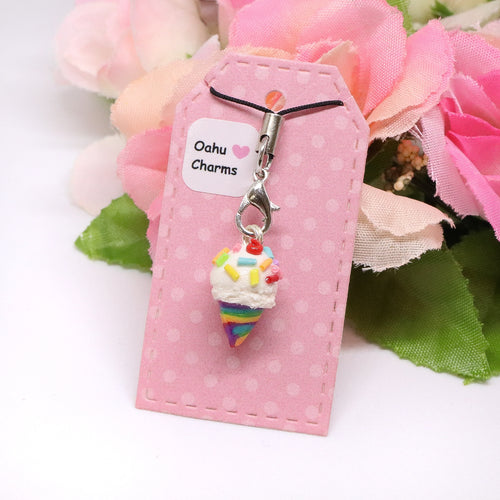 Rainbow Paint Palette Polymer Clay Charm – Oahu Charms