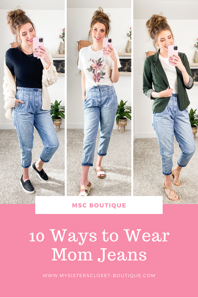 5 Ways to Style: Mom Jeans - menu