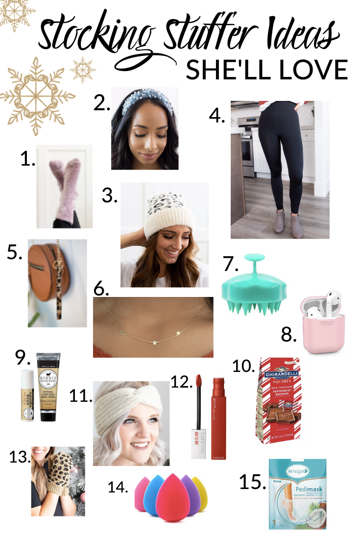 15 Stocking Stuffer Ideas She'll Love – My Sister's Closet