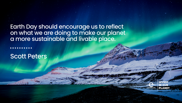 Scott Peters Earth Day quote