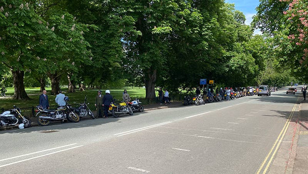 Getting out of the heat. DGR 2022 Cambridge