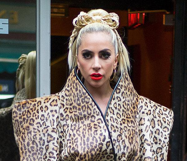 Lady Gaga leopard print
