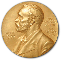 Nobel prize coin