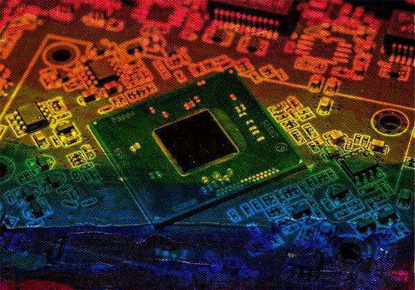 Microchips colours