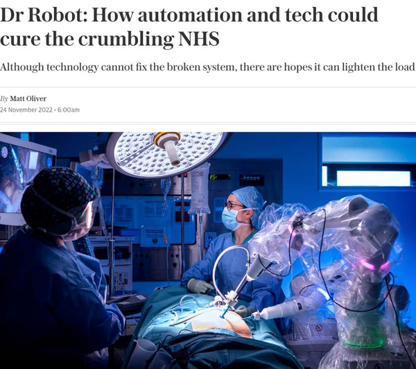 Telegraph health tech robot article