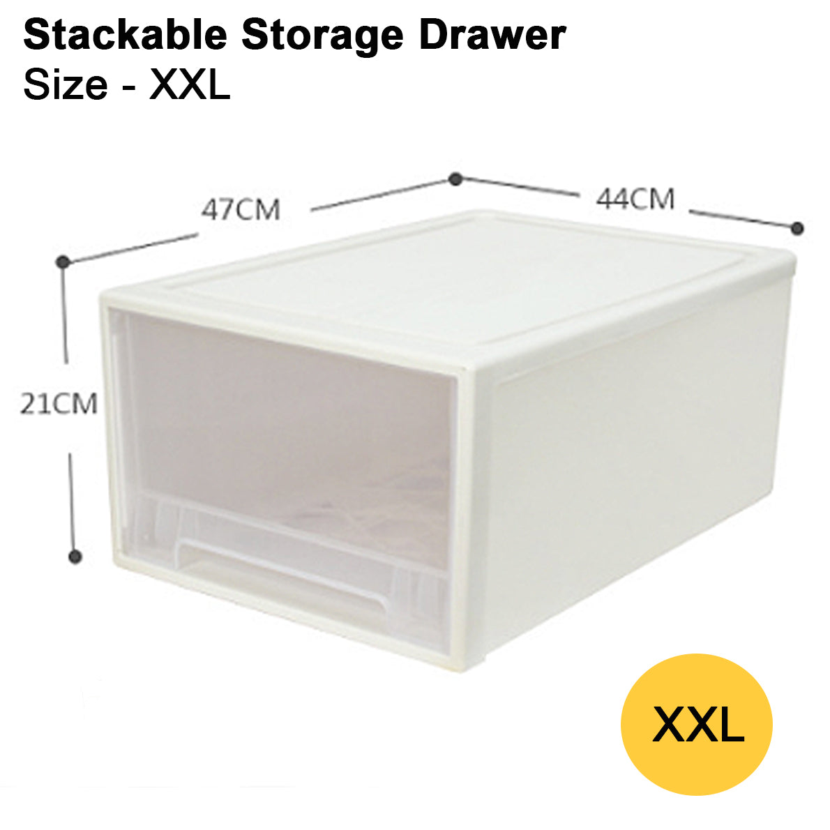 Stackable Storage Drawer Xxl Dearj