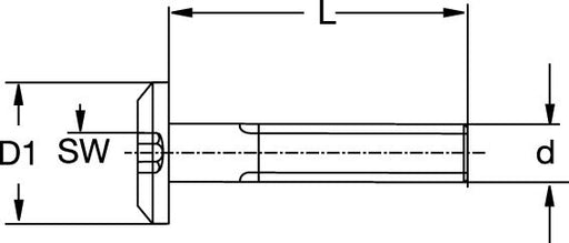 Wood Insert - RAMPA M6 12 X 18mm