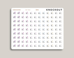 Treadmill Icon Planner Stickers for 2021 inkWELL Press Planners IWP-N83