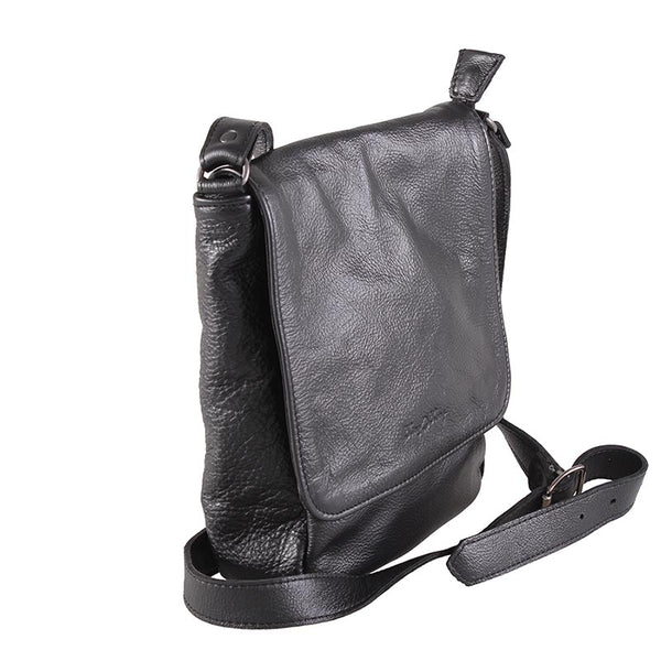 8-inch messenger sling leather bag 8-inch messenger bag that is handcrafted in South Africa ...