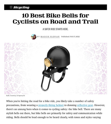 Bicycling Magazine 10 Best Bike Bells Preview