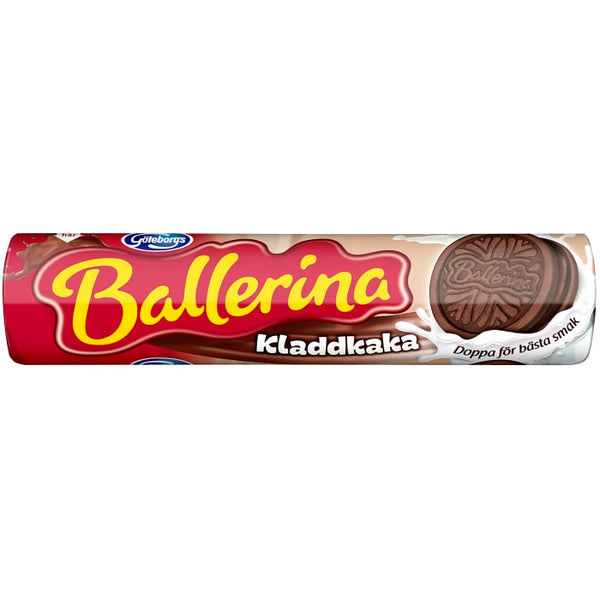 Göteborgs Kex Ballerina Kladdkaka - Biscuits with Sticky Cookie — Scandi-shop AG