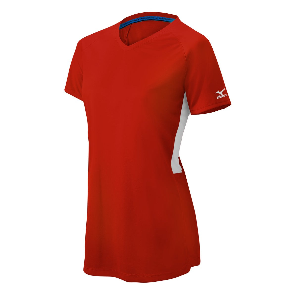 Mizuno Girls Comp Short-Sleeve V-Neck Jersey