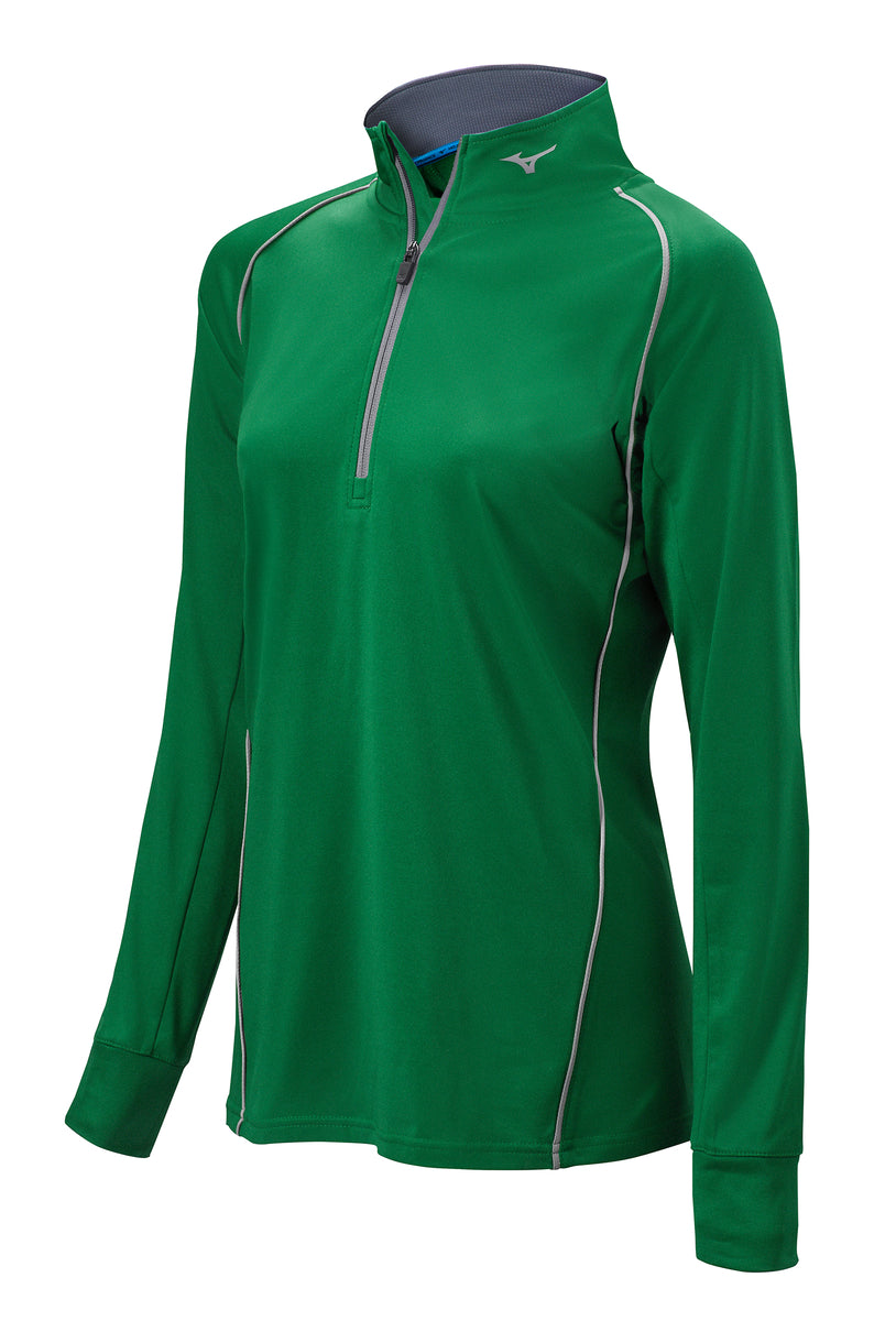 Mizuno Womens Comp 1/2 Zip Hitting Top