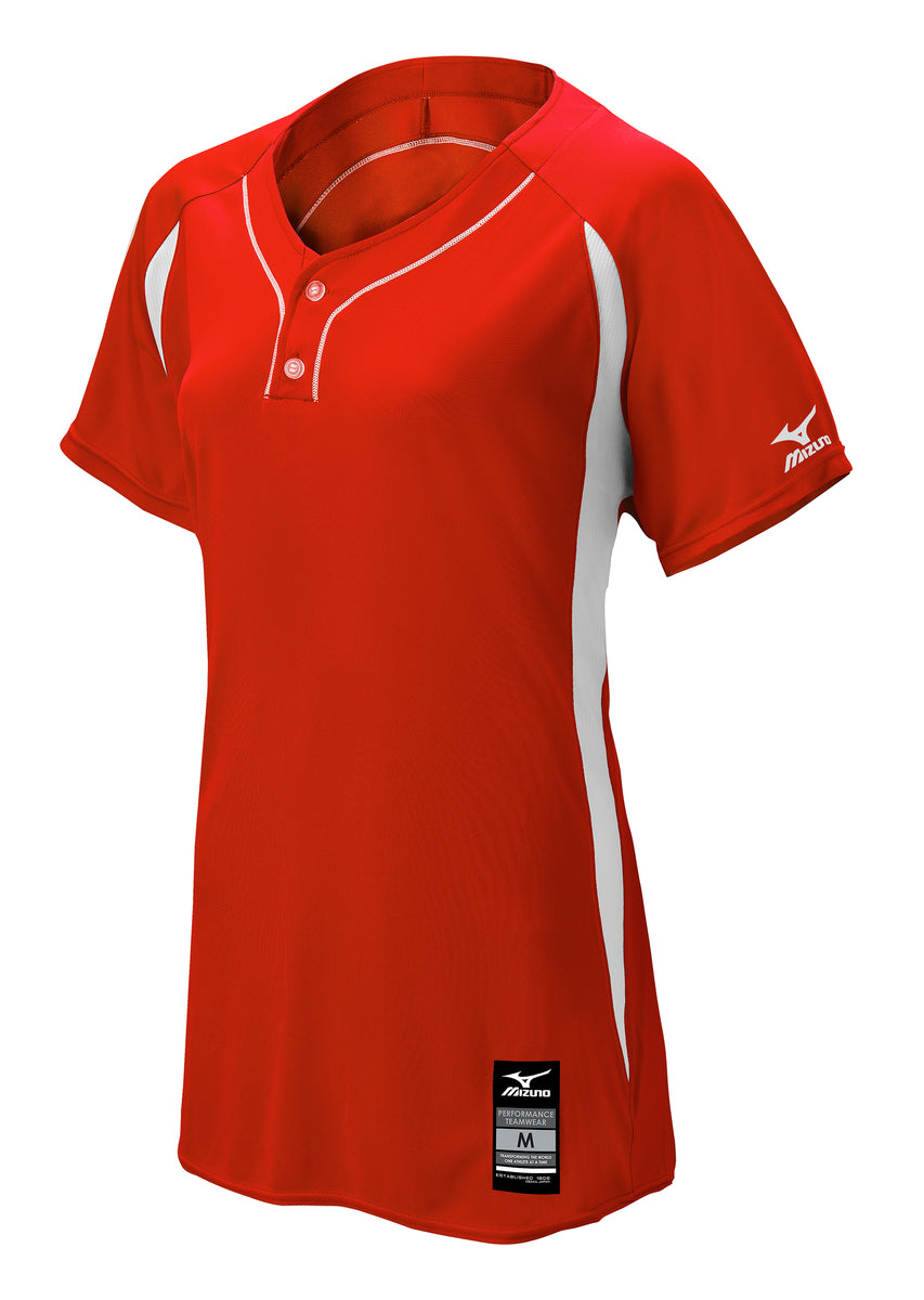 Mizuno Girls Elite 2-Button Game Jersey