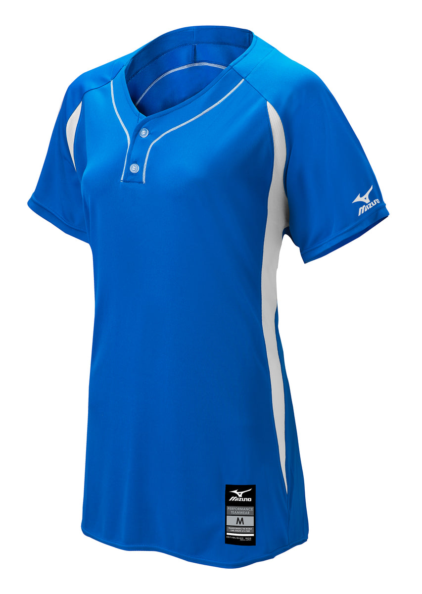 Mizuno Girls Elite 2-Button Game Jersey