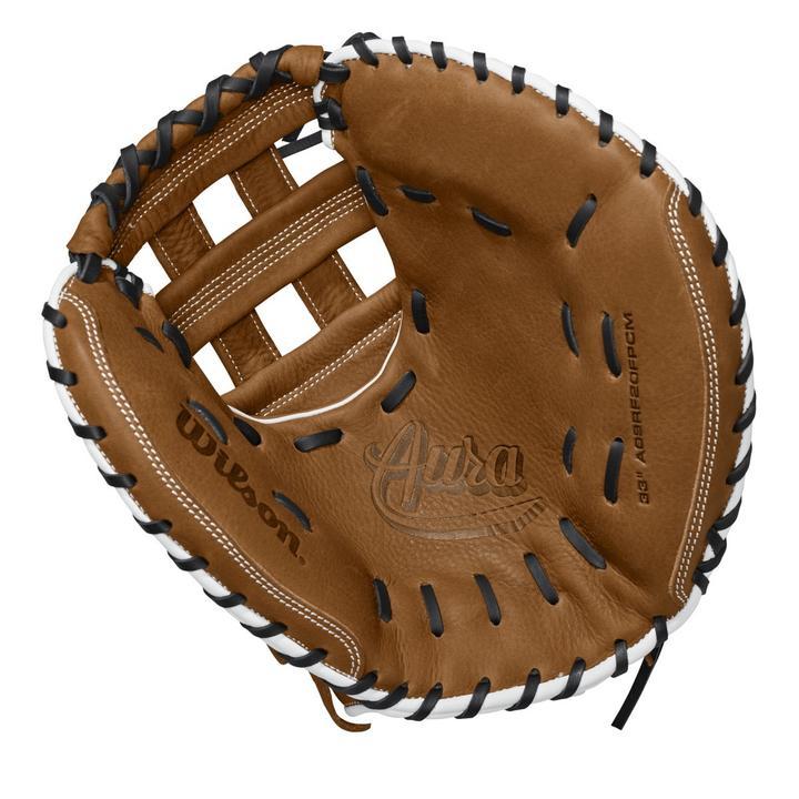 Wilson Aura 33 inch Fastpitch Softball Catchers Mitt A09RF20FPCM