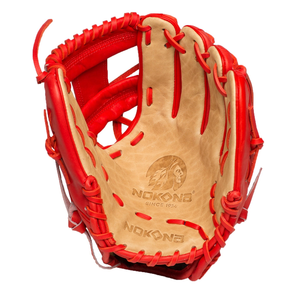 Nokona SKN-6-RD 11.50 inch Baseball Infield Glove