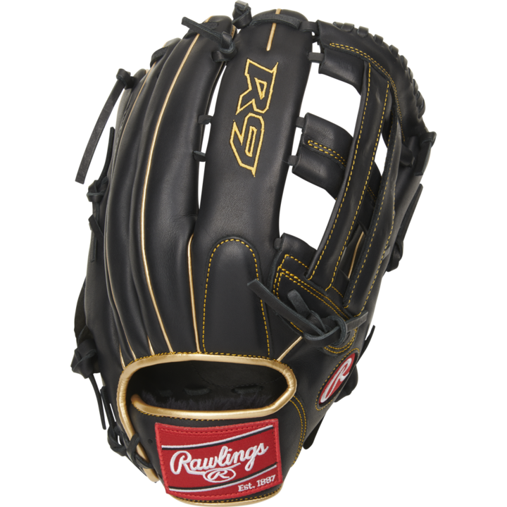 Rawlings R9 12.75 inch Outfield Glove R93029-6BG