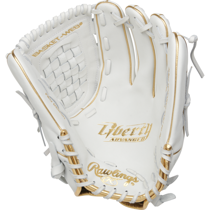 Rawlings Liberty Advanced 12.5 inch White Fastpitch Glove RLA125KRG