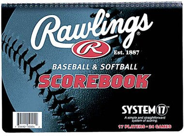 Rawlings System 17 Baseball & Softball Scorebook | 17SB